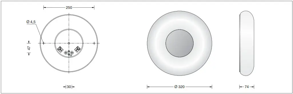 BEGA 12210.5 LED Wall Luminaire - Cover