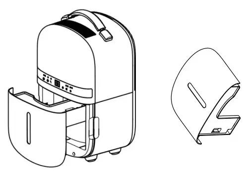 electriQ AQUA-DRY 5L Compressor Dehumidifier - WATER DRAINAGE