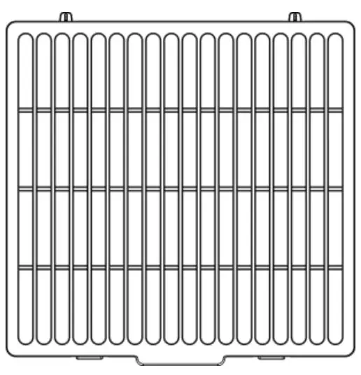 electriQ AQUA-DRY 5L Compressor Dehumidifier - filter frame