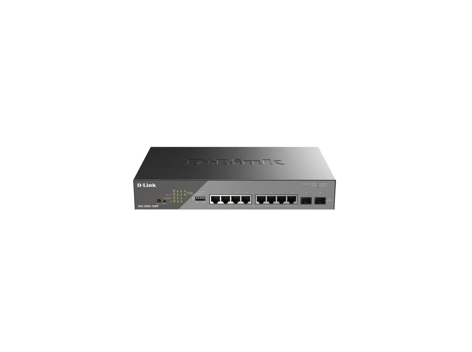 D-link Dss-200g-10mp Base-t Ports Poe Switch Installation Guide
