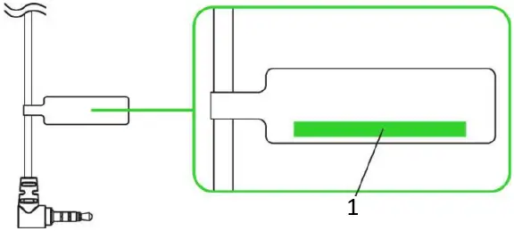 RAZER Tetra Single-Ear Gaming Chat Headset A2
