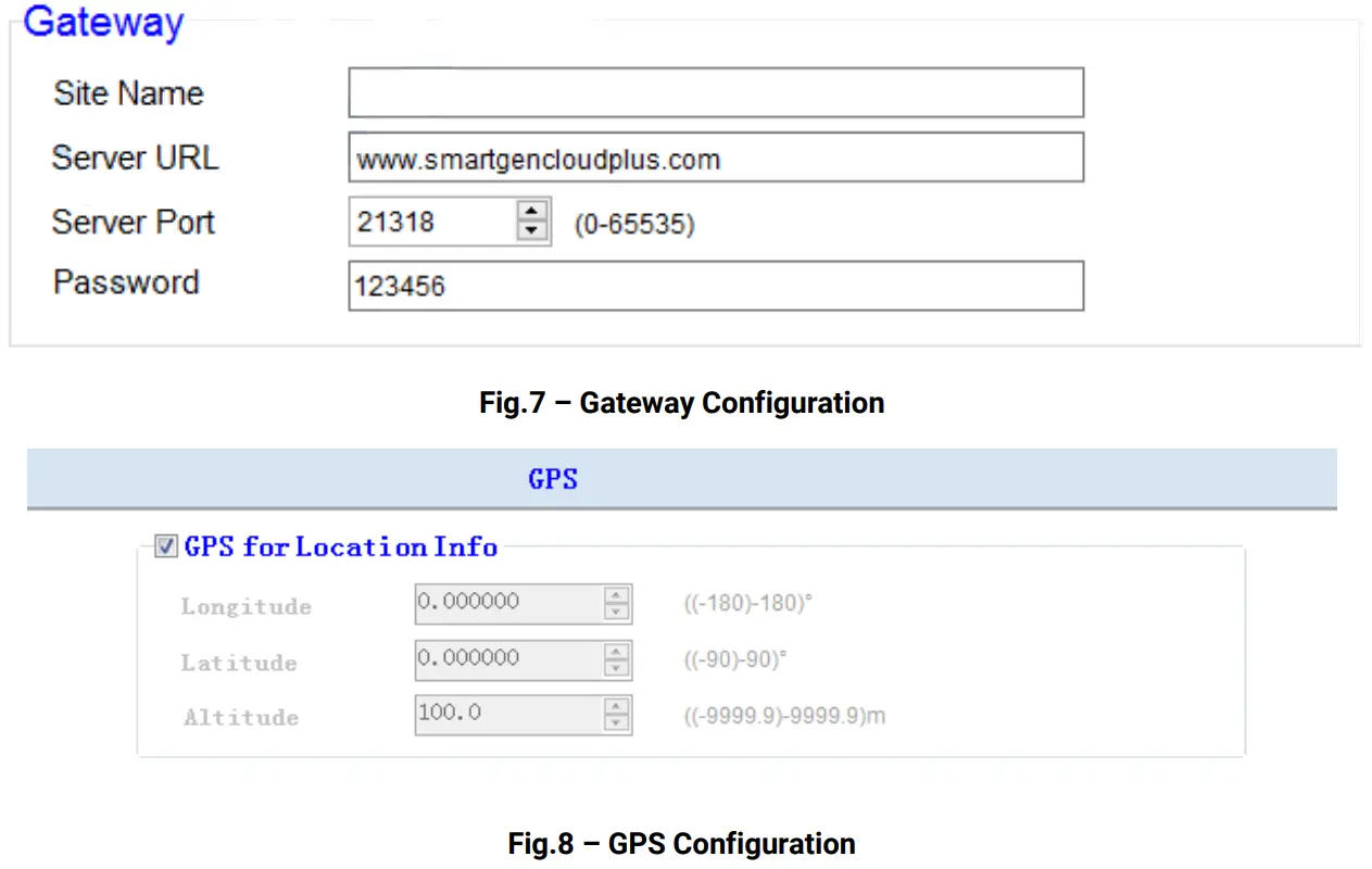 SmartGen CMM365 4G Cloud Monitoring Communication Module - PC CONFIGURATION