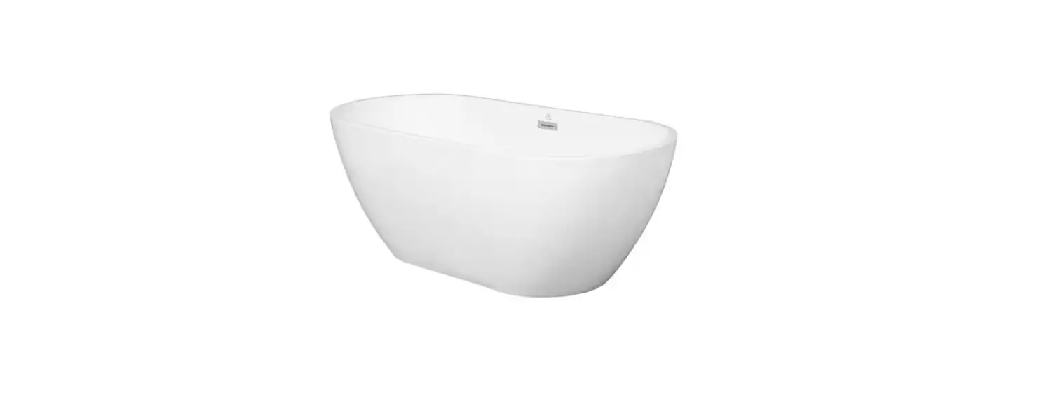 Unbranded 63 Inches Acrylic Alcove Freestanding Soaking Bathtub Instruction Manual