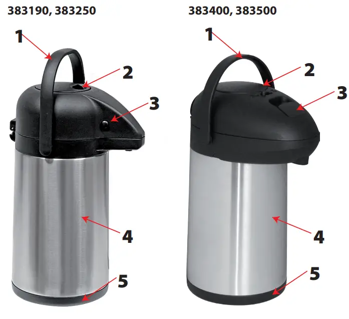 stalgast 383190 Catering Thermos - description