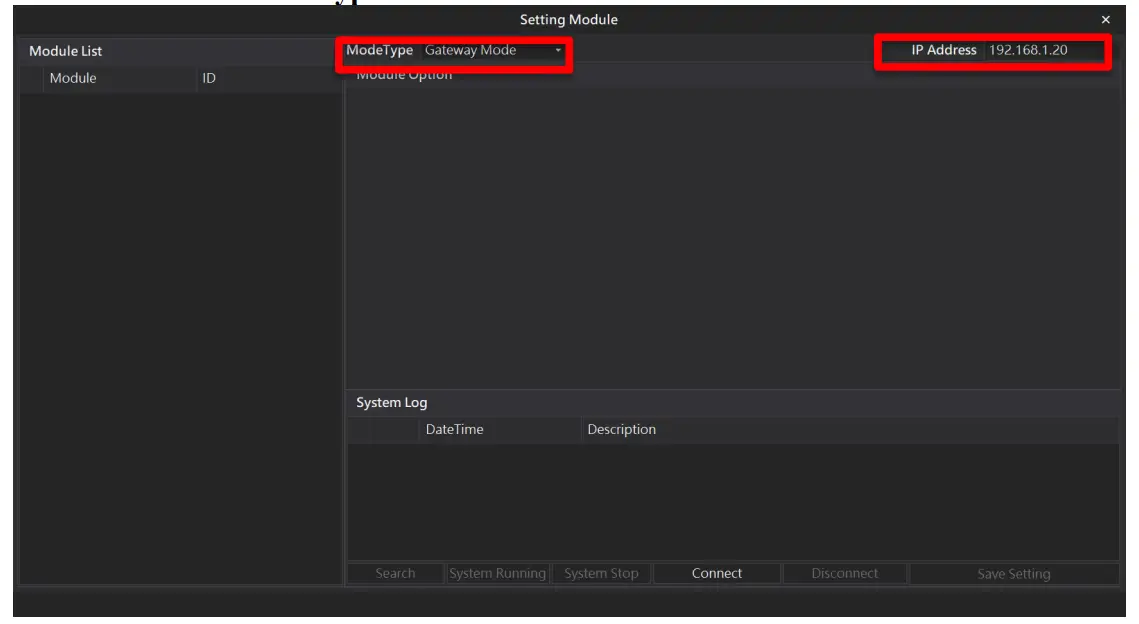 DAUDIN AH500 Series Modbus TCP Connection - module