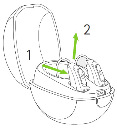PHONAK M90 PR Rechargeable Hearing Aid - FIG 13