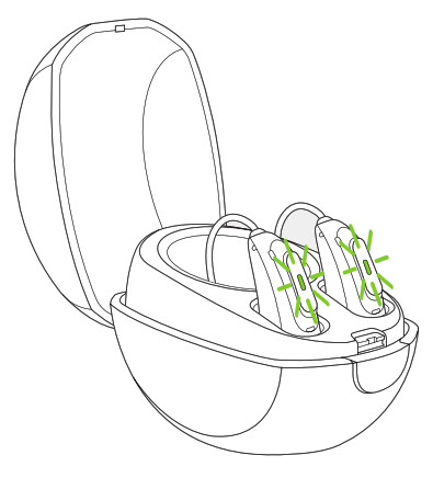 PHONAK M90 PR Rechargeable Hearing Aid - FIG