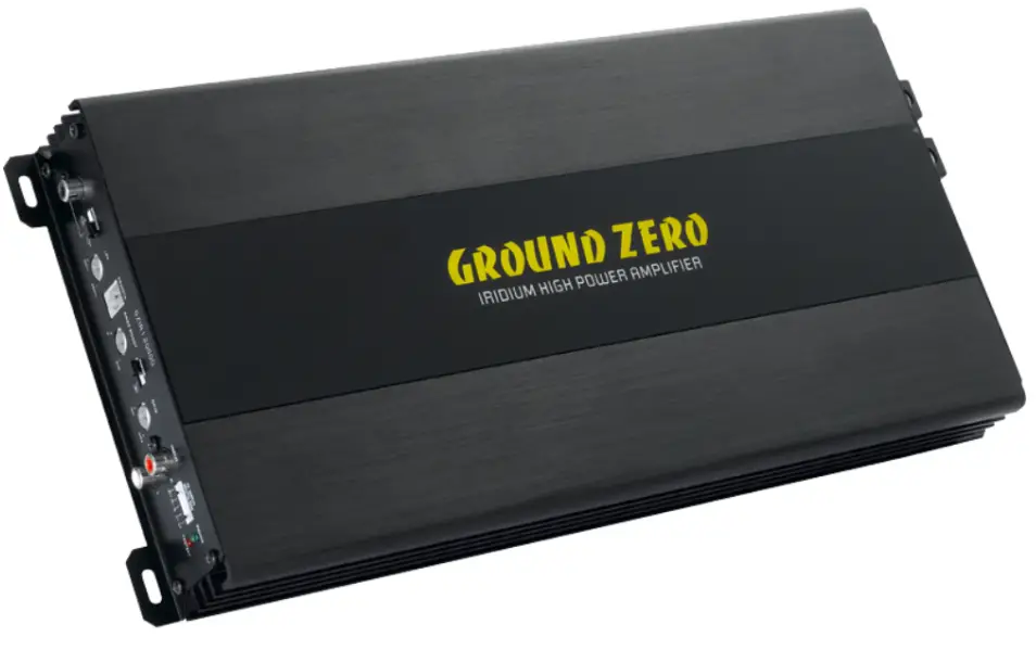 GROUND ZERO IRIDIUM SERIES Mono Class D Amplifier