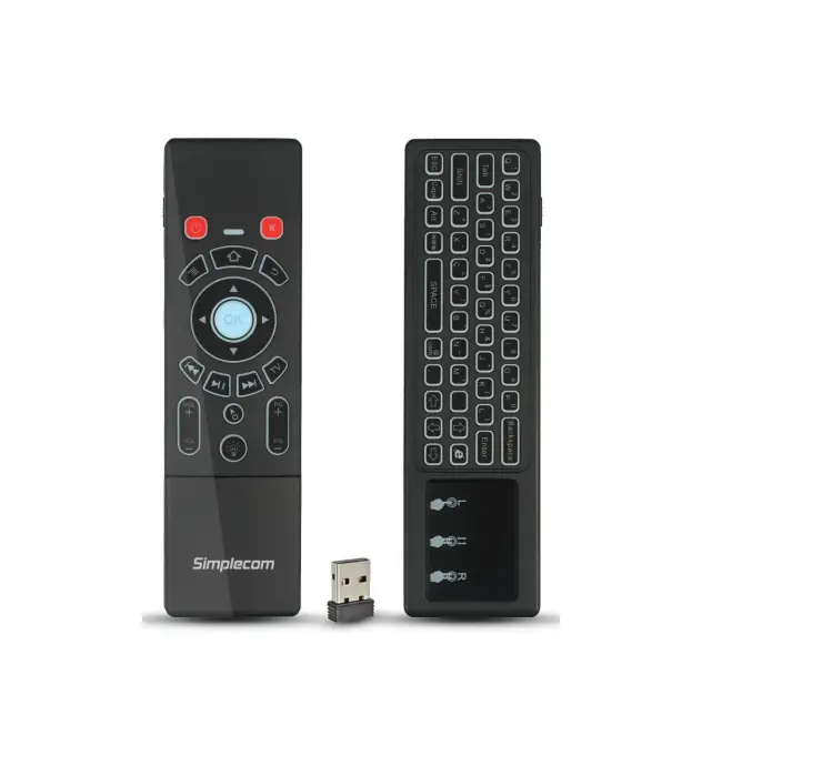 Simplecom Rt250 2.4ghz Wireless Remote Air Mouse Keyboard And Touch Pad User Manual Simplecom Rt250 2.4ghz Wireless Remote Air Mouse Keyboard And Touch Pad User Manual