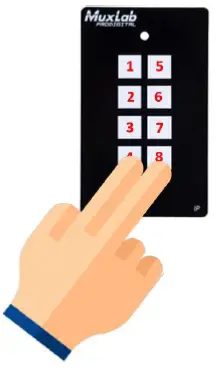 MuxLab-500816-IP-V2-8-Button-IP-PoE-Control-Panel-4