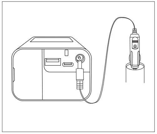 Morpilot MS22C-003 Tire Inflator Portable Air Compressor - Cigarette Lighter