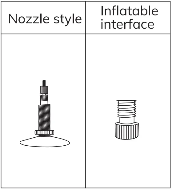 Morpilot MS22C-003 Tire Inflator Portable Air Compressor - French Nozzle