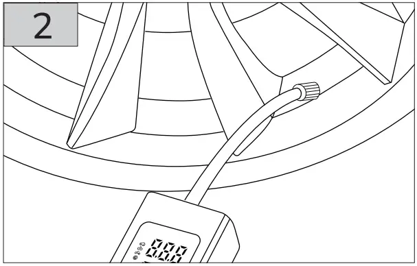Morpilot MS22C-003 Tire Inflator Portable Air Compressor - Inflation Port
