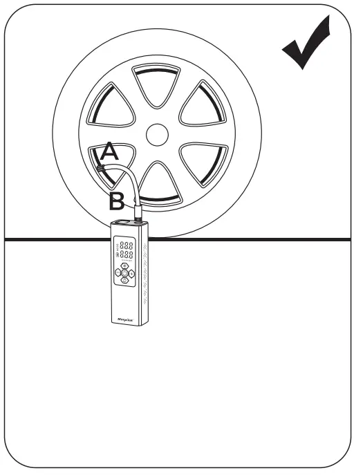 Morpilot MS22C-003 Tire Inflator Portable Air Compressor - Operation Note