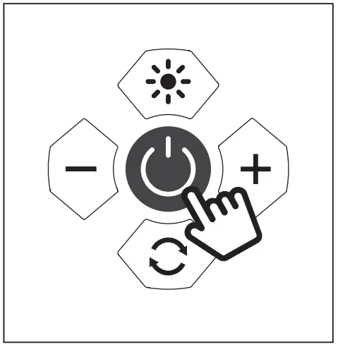 Morpilot MS22C-003 Tire Inflator Portable Air Compressor - Turn On