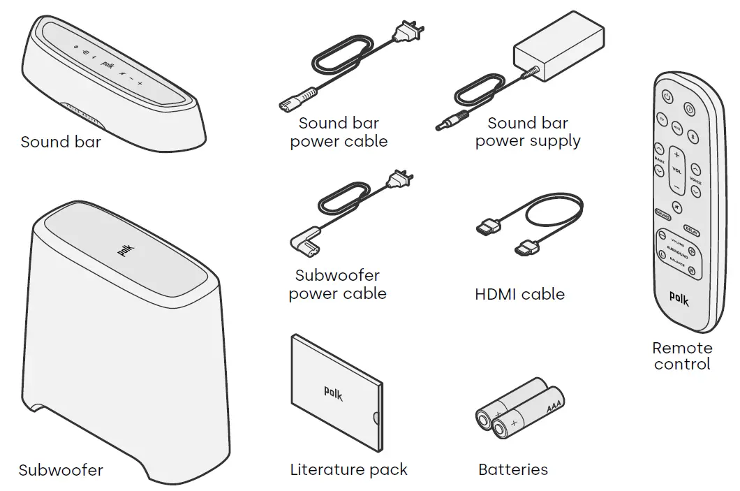 polk MagniFi Mini AX Ultra Compact Sound Bar 1