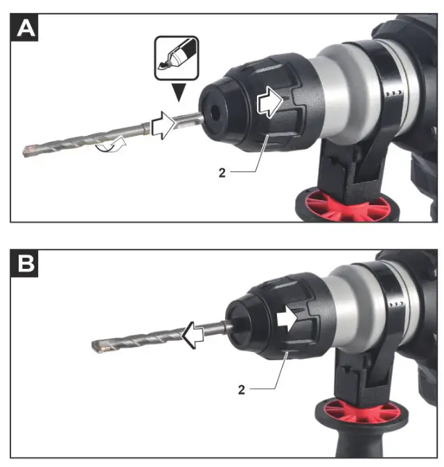 P I T PBH32 C5 Electric Hammer Drill - Drill