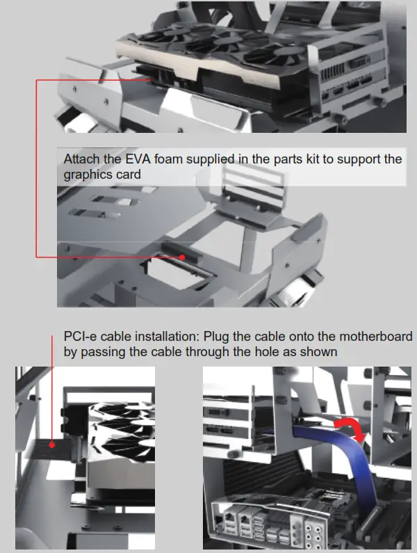 AZZA CSAZ-807 Overdrive Innovative ATX Case - Rear Cover Installation 3