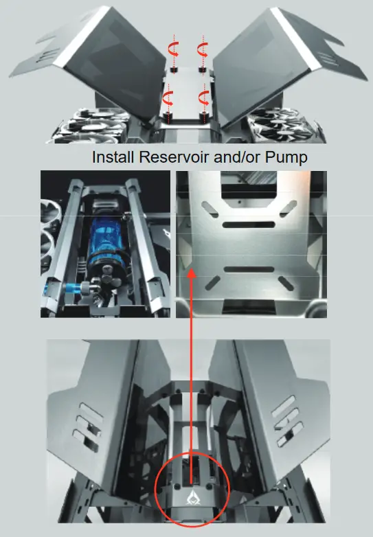 AZZA CSAZ-807 Overdrive Innovative ATX Case - power supply 5