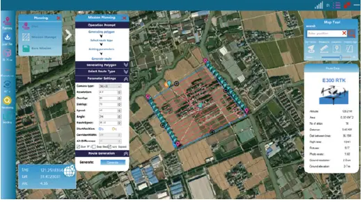 SinoGNSS E300 RTK Aerial Mapping Drone 04