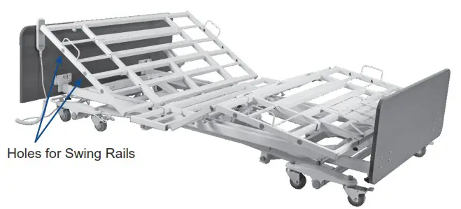 dynarex 12951 Composite Swing Rail - Swing