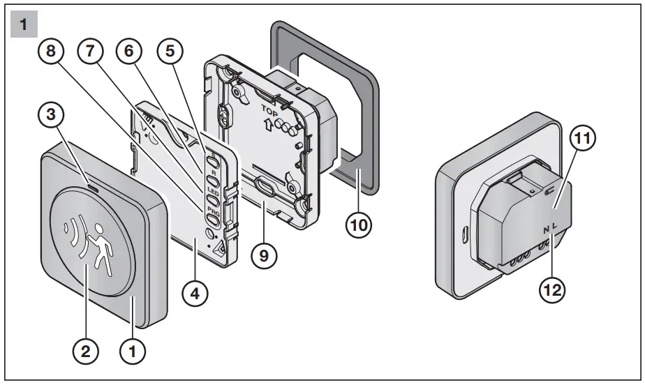 HORMANN-FSR-1-BiSecur-Radio-Radar-fig-2