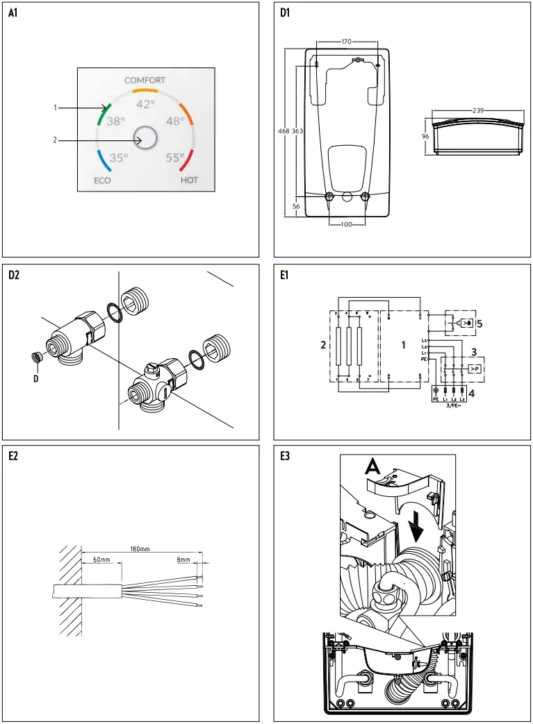 CLAGE DCX Next E convenience Instant Water Heater - Description 1