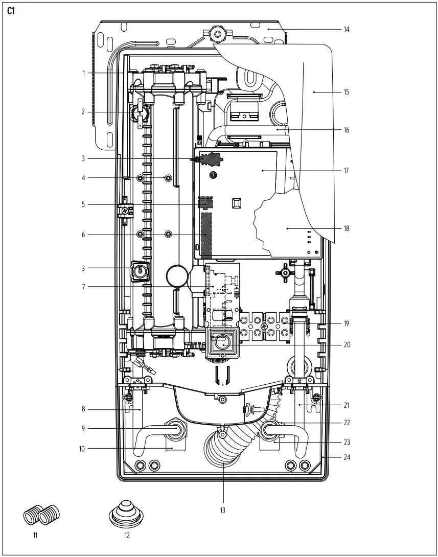 CLAGE DCX Next E convenience Instant Water Heater - Description
