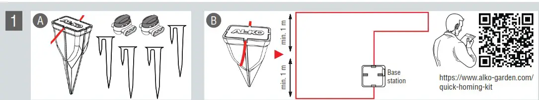 AL KO 1A Quick Homing Kit Robolinho - overview 1