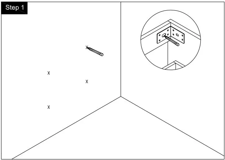 Jim s Maison JMJ-BCB-43 Bathroom Vanity Instruction Manual - Fig 1