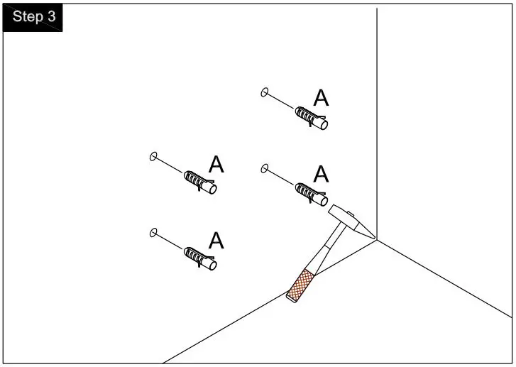 Jim s Maison JMJ-BCB-43 Bathroom Vanity Instruction Manual - Fig 3