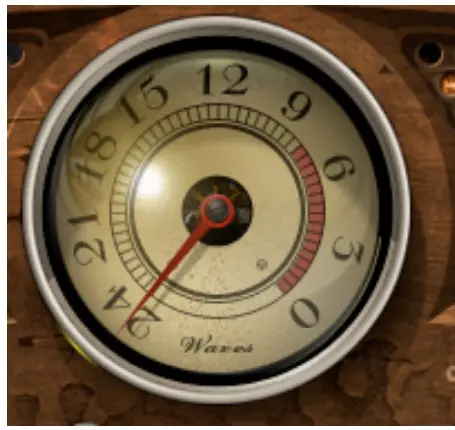 WAVES MASERATI B72 Bass Phattener Plugin - METER displays