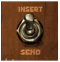 WAVES MASERATI B72 Bass Phattener Plugin - Switch toggles