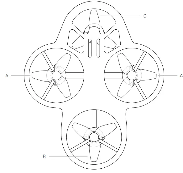 SHARPER IMAGE ZS-WLSL002T24G Drone Xtreme Stunt Copter - REPLACING PROPELLERS