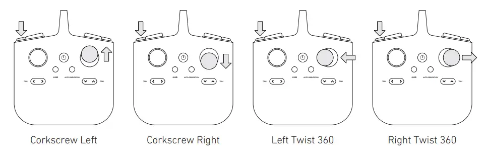 SHARPER IMAGE ZS-WLSL002T24G Drone Xtreme Stunt Copter - TURN STUNTS