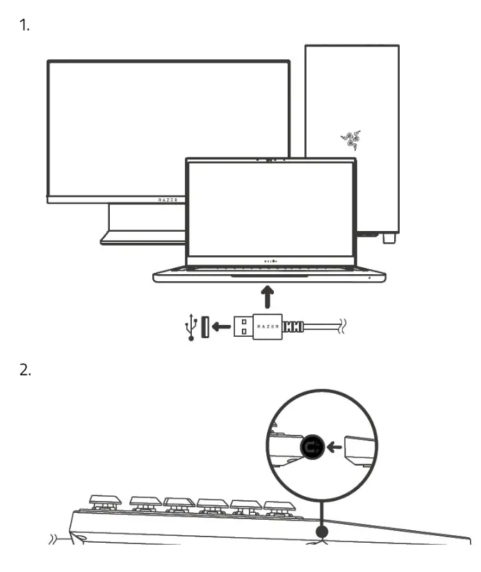 RAZER Ornata V3 TKL Gaming Keyboard - fig 4
