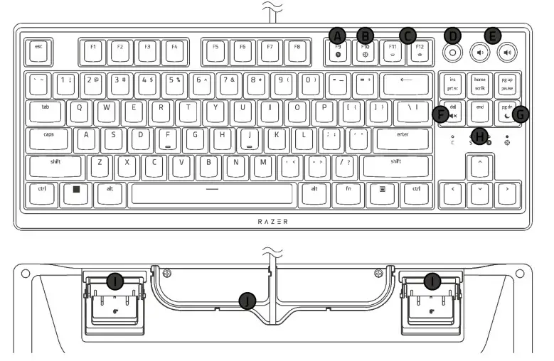 RAZER Ornata V3 TKL Gaming Keyboard