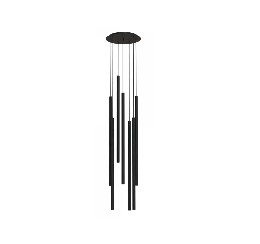 Nowodvorski 8918 Laser Vii Modern 7-light Cylinder Pendant Ceiling Light Instruction Manual