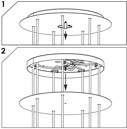 Nowodvorski 8918 Laser VII Modern 7-Light Cylinder Pendant Ceiling Light-fig-9