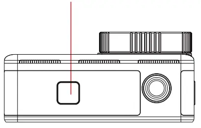 SJCAM SJ10 Pro 4K Action Camera - battery compartment