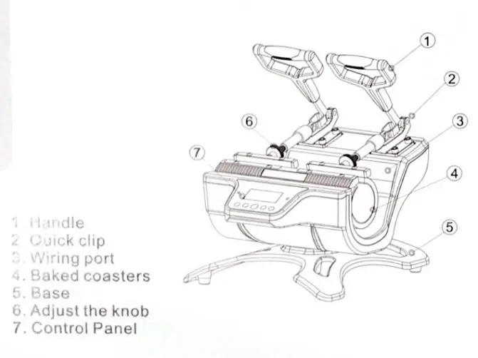VEVOR ST-210 Sublimation Transfer Printing Machine - fig3
