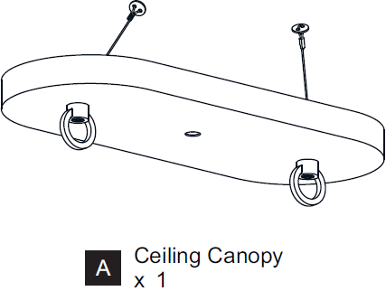 QUOIZEL FTS638EK Fortress 6-Light Earth Black Linear Chandelier 02
