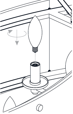 QUOIZEL FTS638EK Fortress 6-Light Earth Black Linear Chandelier 15
