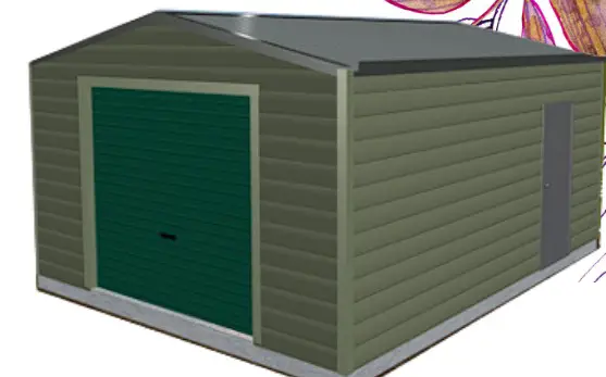 Shed City Stylish Steel Weatherboard