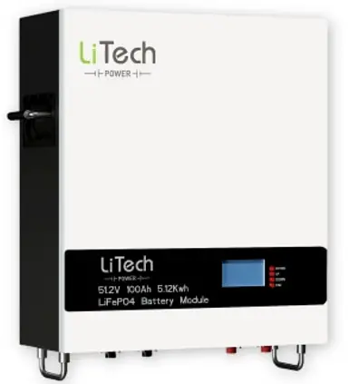 LiTech POWER LPPW48V50AH16S1PF001 PowerWall Energy Storage System