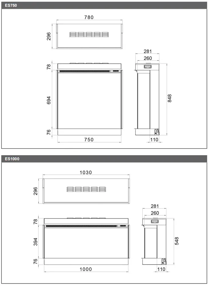 Rinnai ES750 Electric Fire Heater - figure 11