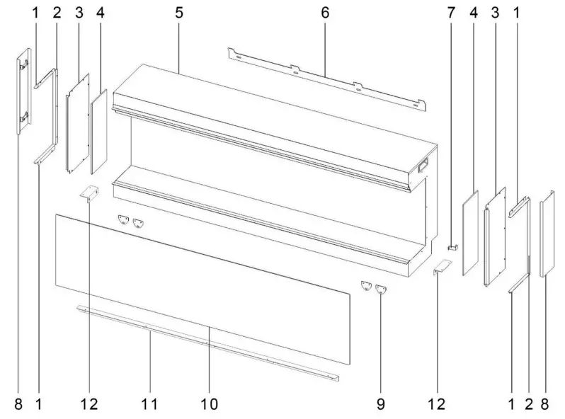 Rinnai ES750 Electric Fire Heater - figure 2