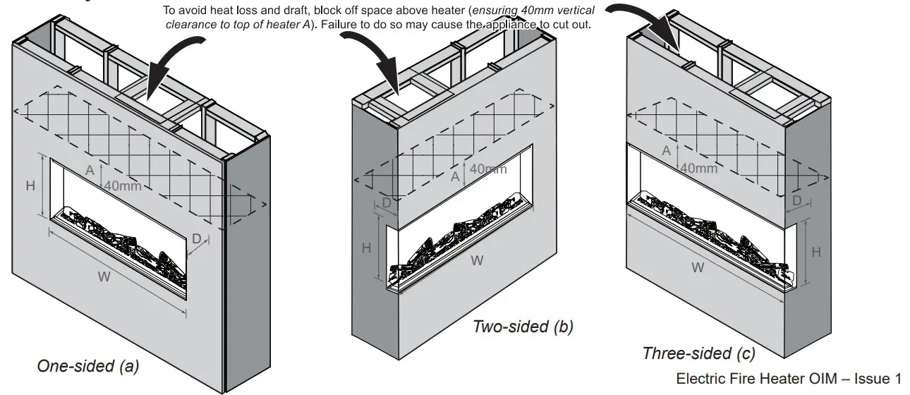 Rinnai ES750 Electric Fire Heater - figure 4