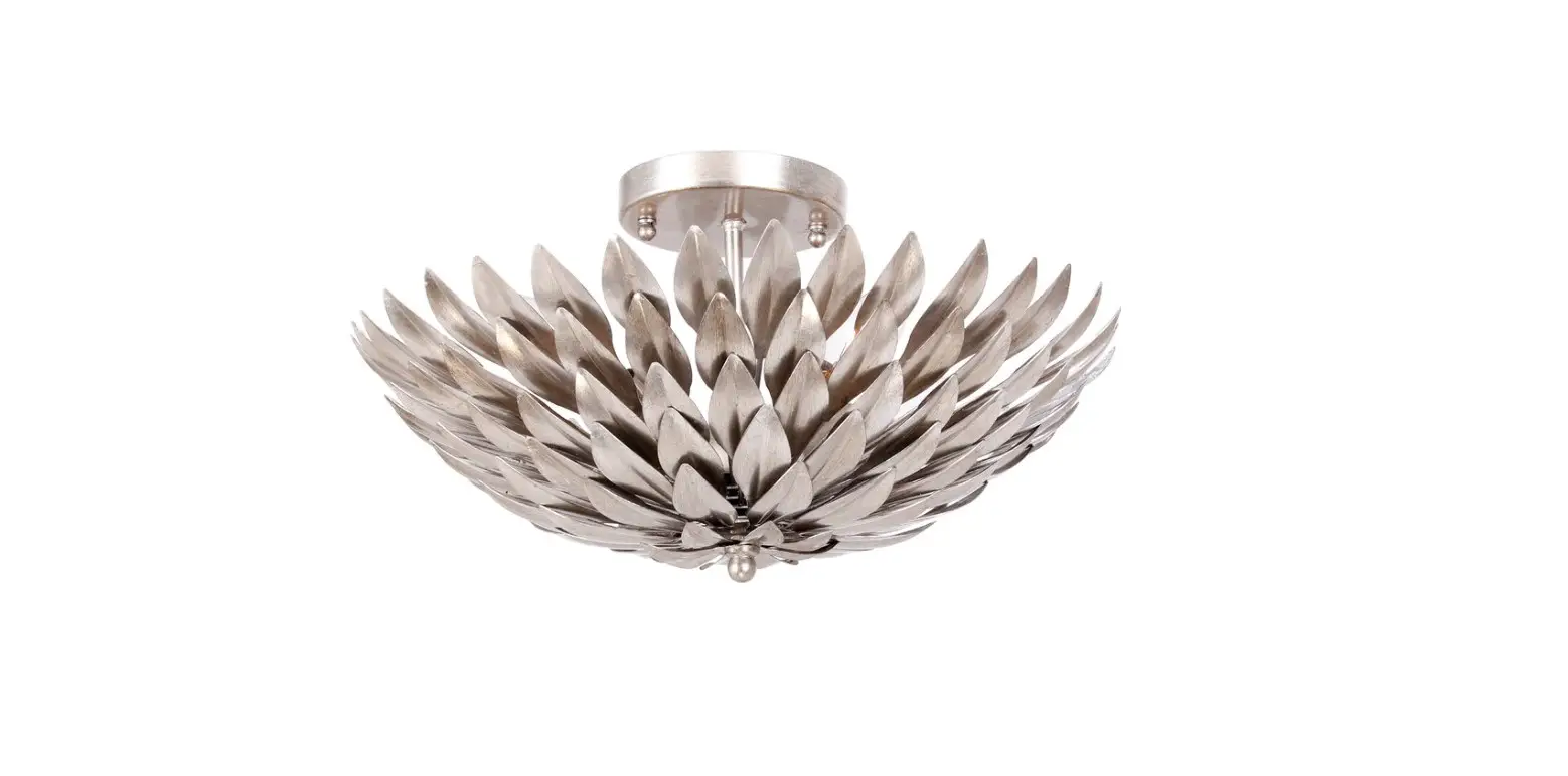 Crystorama 505-sa Broche Four Light Ceiling Mount Instruction Manual Crystorama 505-sa Broche Four Light Ceiling Mount Instruction Manual