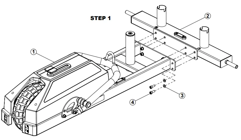 Torque XTTM1 RPH 101 Tank Push Sled - fig1